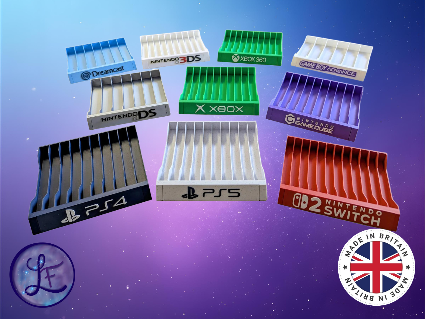 Game Holder (Nintendo / Sony / Microsoft)