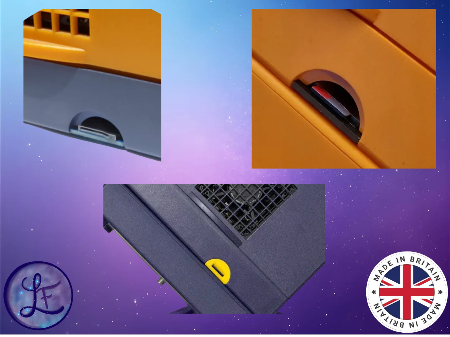 GameCube SD Card Port Cover for SD2SP2 "POR"