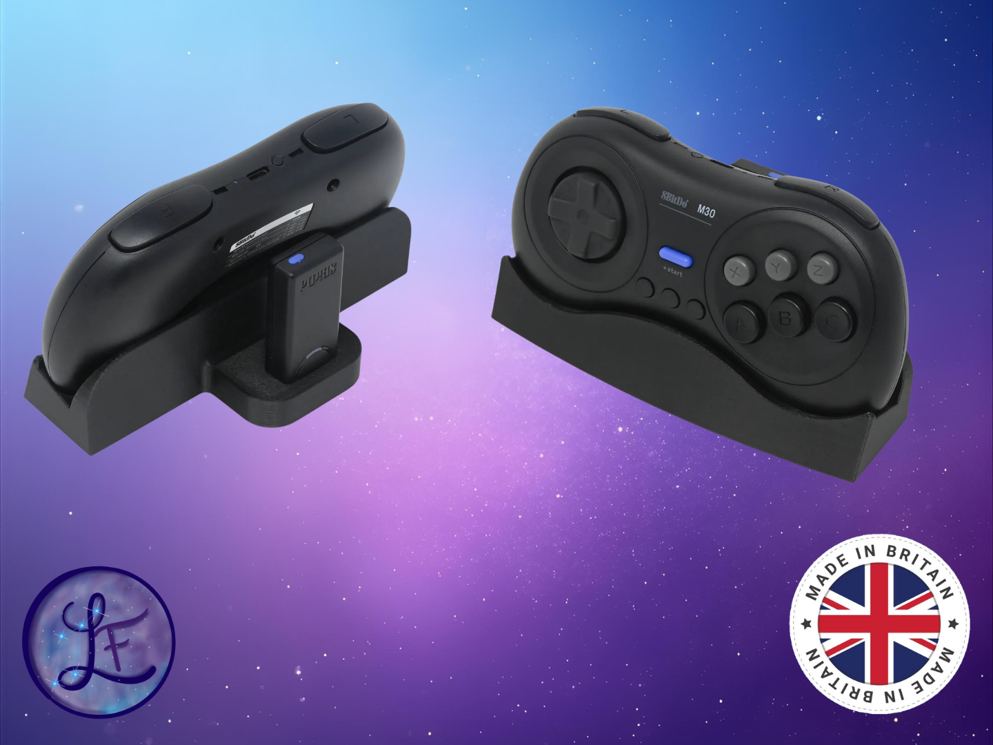Sega Genesis/Mega Drive/8BitDo M30 Controller Stand