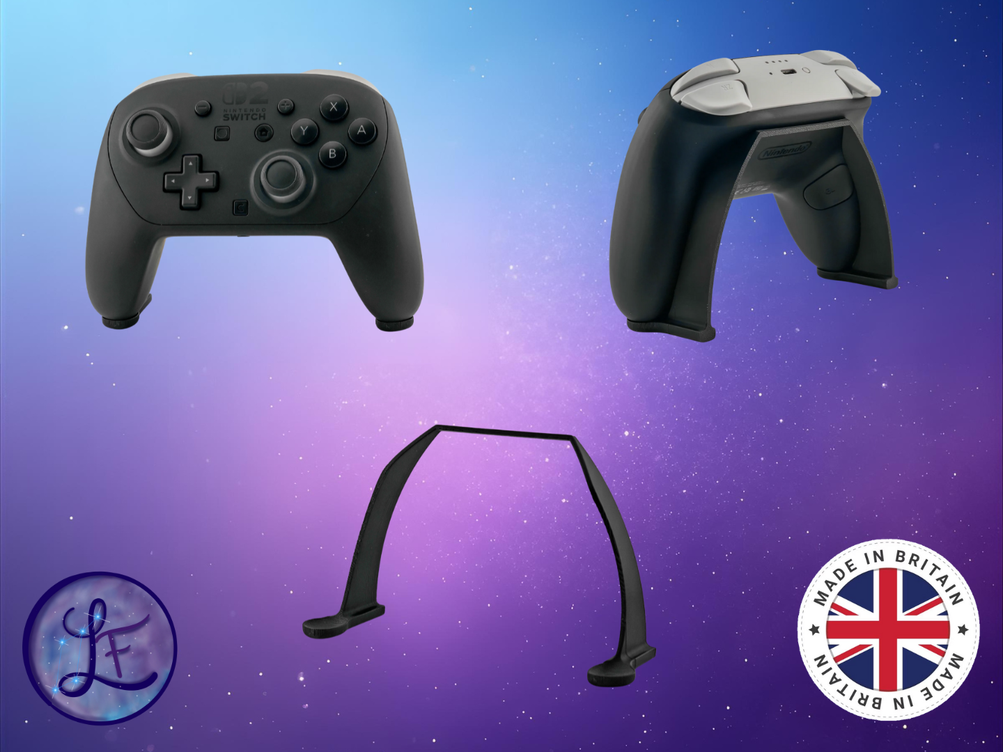 Nintendo Switch/Switch 2 Pro Controller Invisible Stand