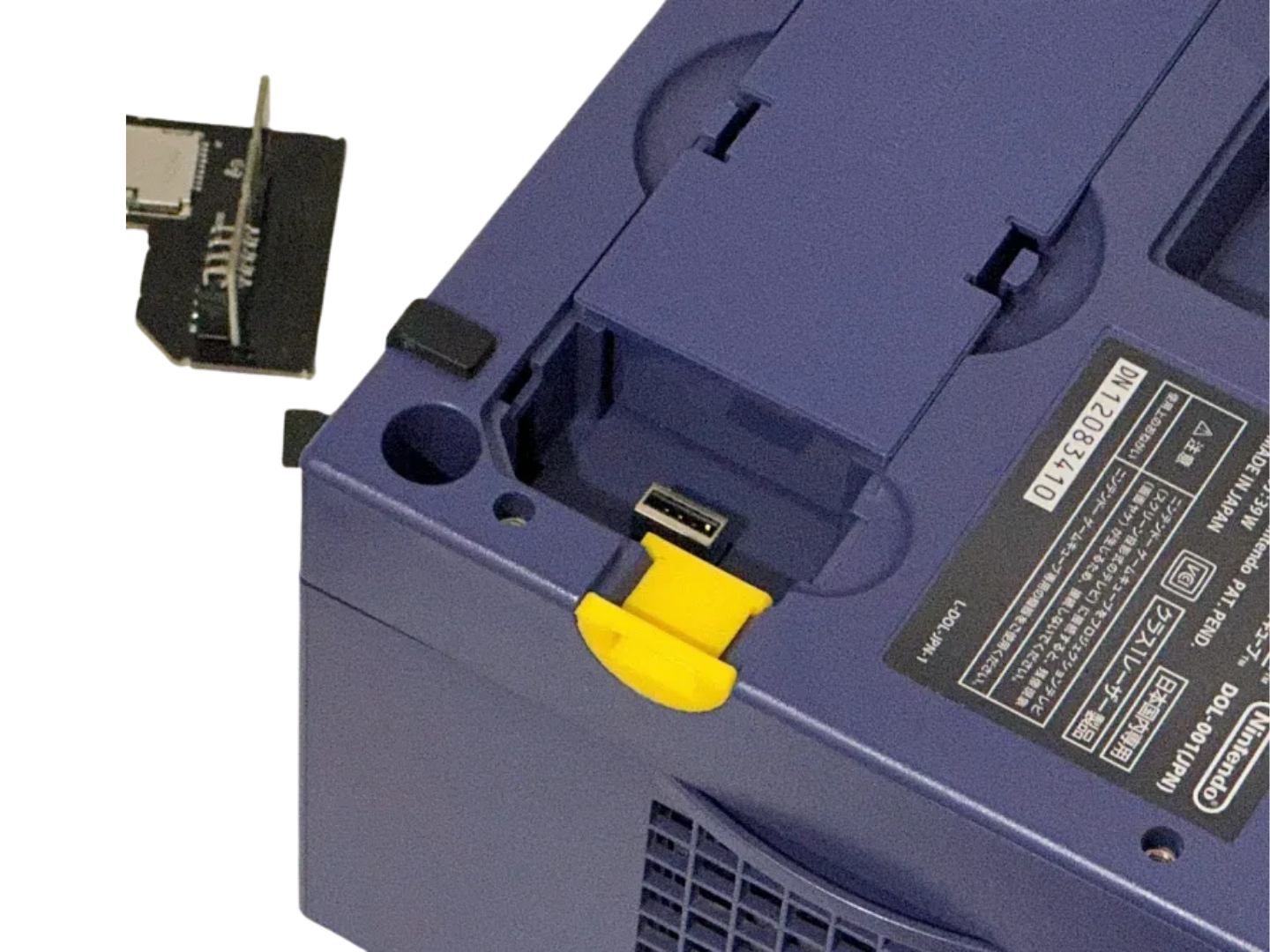 GameCube SD Card Port Cover for SD2SP2 "POR"