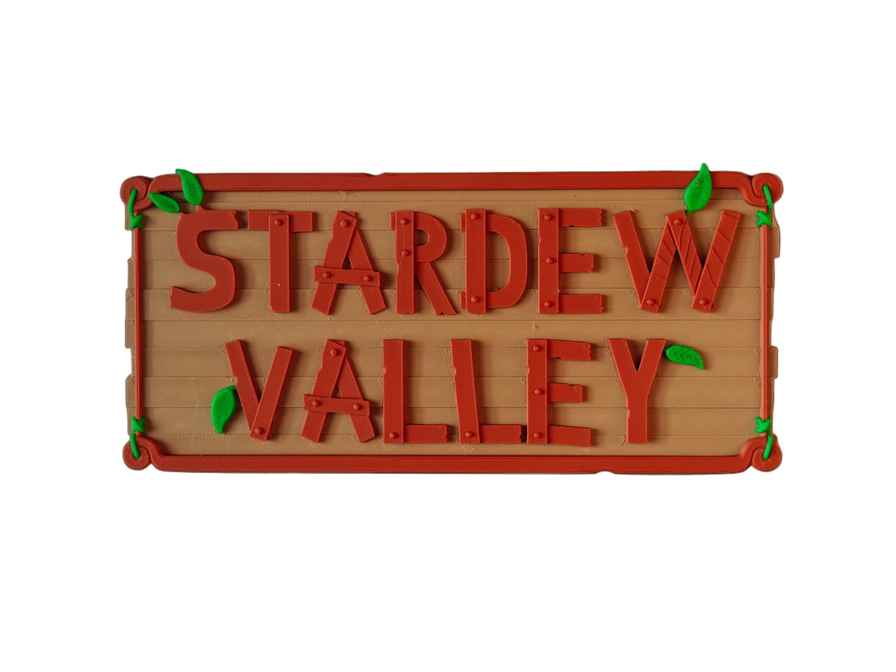Stardew Valley Plaque